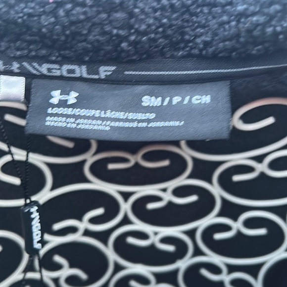 UNDER-ARMOR Black Ladies Golf Jacket Size Small - Picture 3 of 10